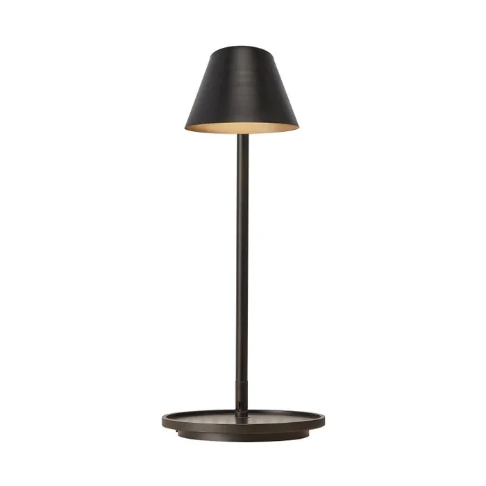 Design for the People Stay – lampes de table – Ø 20 x 47 cm – 14,5W LED dimmable inclus – noir