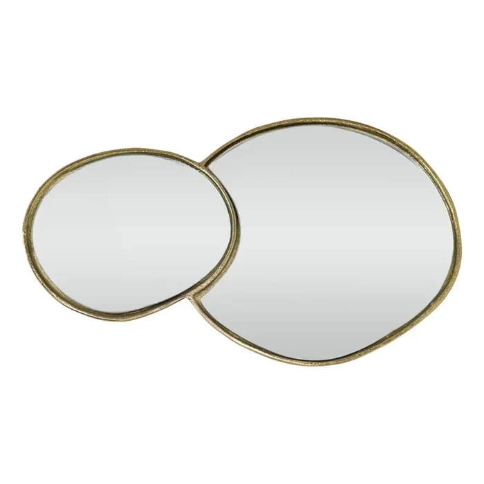 Eglo – Miroir mural 27,5×45 cm laiton