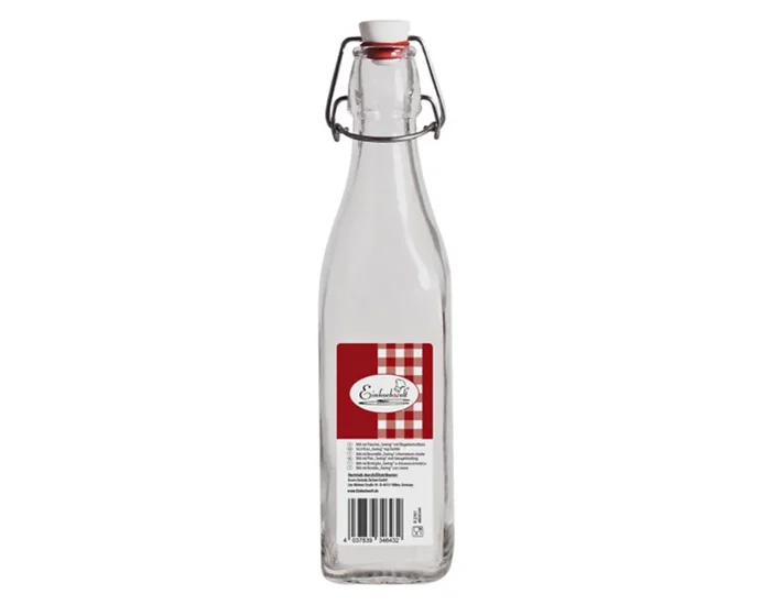 EINKOCHWELT Bouteille à bouchon mécanique 500 ml