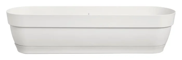 ELHO Jardinière de balcon Vibia Campana 69×18,2×17 cm blanc soie