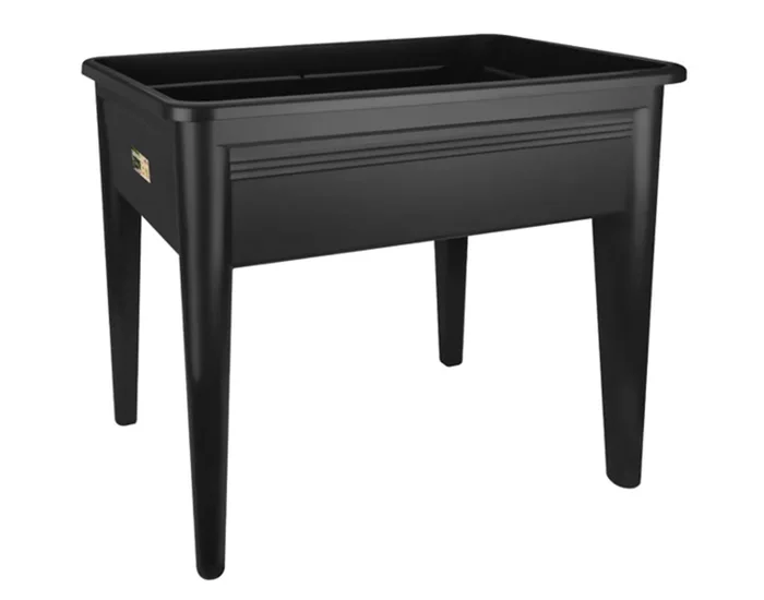 ELHO Table de culture Green Basics Super XXL Living Noir 77x56x73 cm