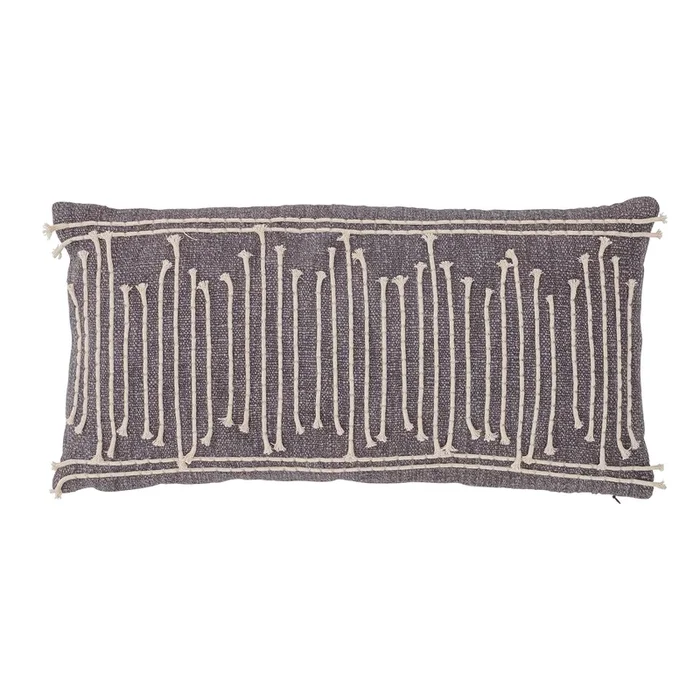Elooreiller en coton, gris