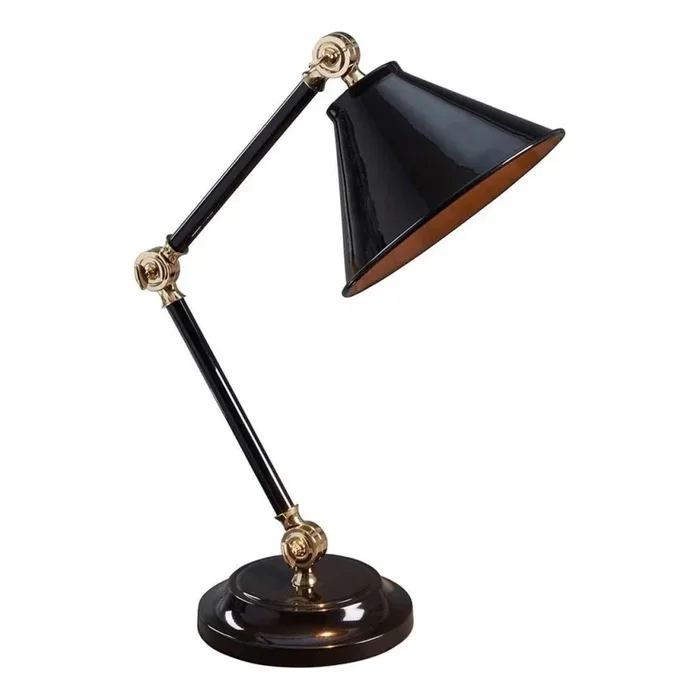 Elstead – Lampe de table PROVENCE ELEMENT 1xE27/60W/230V noir