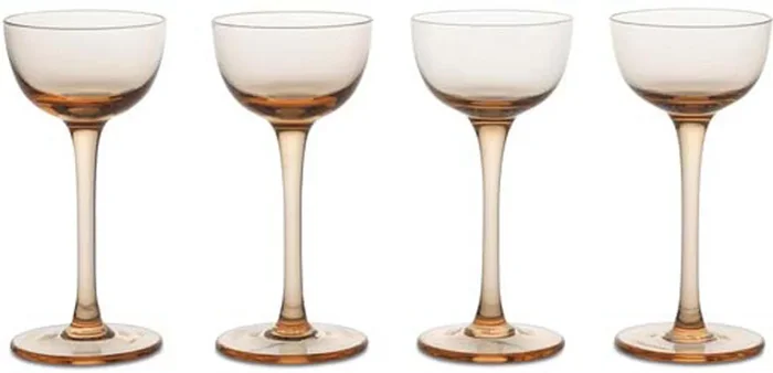Ensemble de 4 verres à liqueur Host