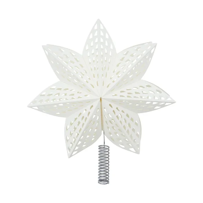 Étoile d’arbre de Noël, hdgint, blanc