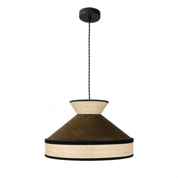 FABRIZIO suspension 1xE27 bois clair