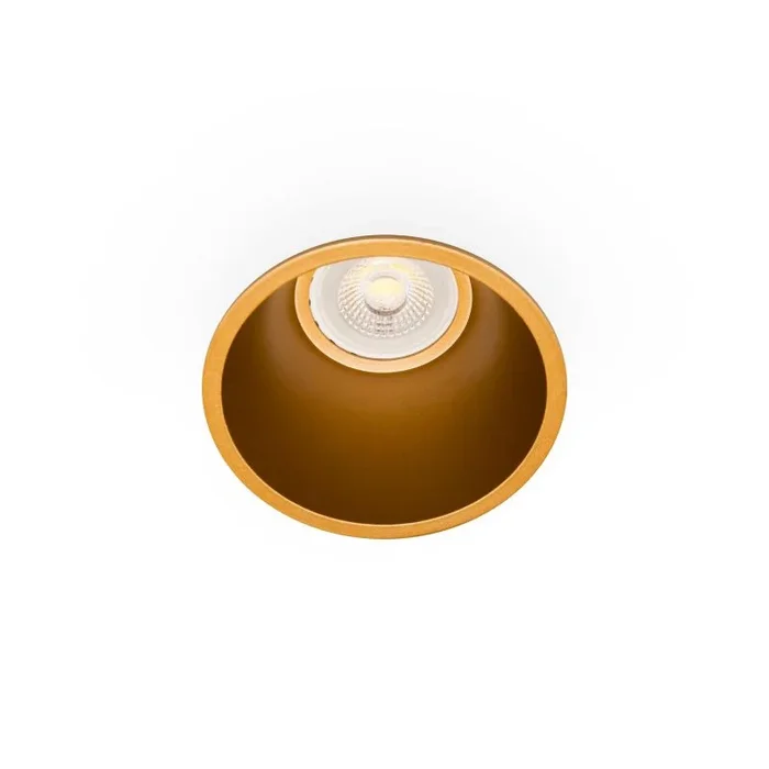Faro Fresh – spot encastrable – Ø 90 mm, Ø 83 mm encastrable – or