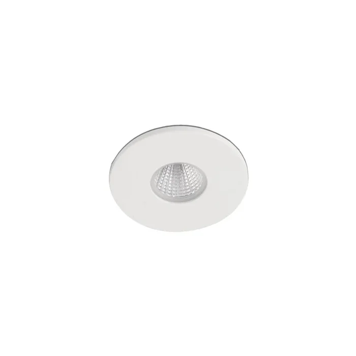 Faro Tast R – spot encastré – Ø 55 mm, Ø 45 mm encastré – 5W LED inclus – blanc mat