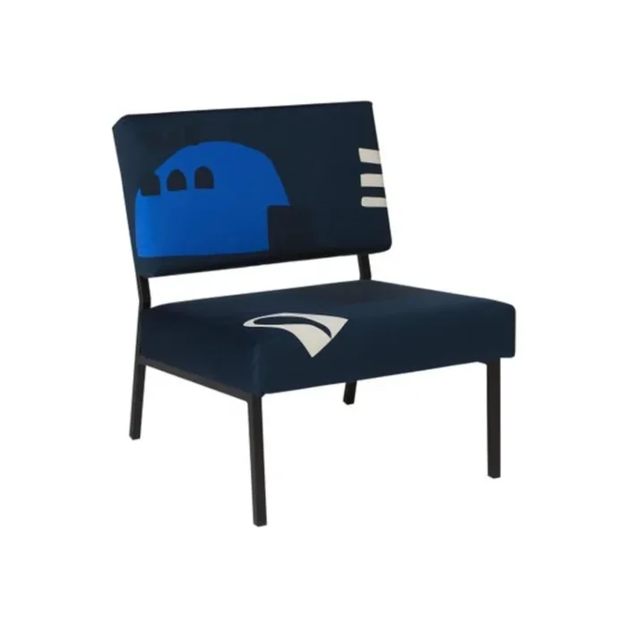 Fauteuil Babylone Blue – Babel Brune