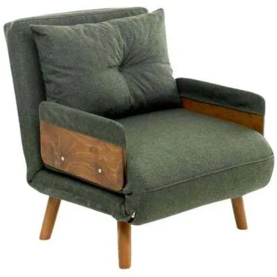 Fauteuil convertible Cosmo Single (Vert)