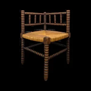 Fauteuil de coin à bobines