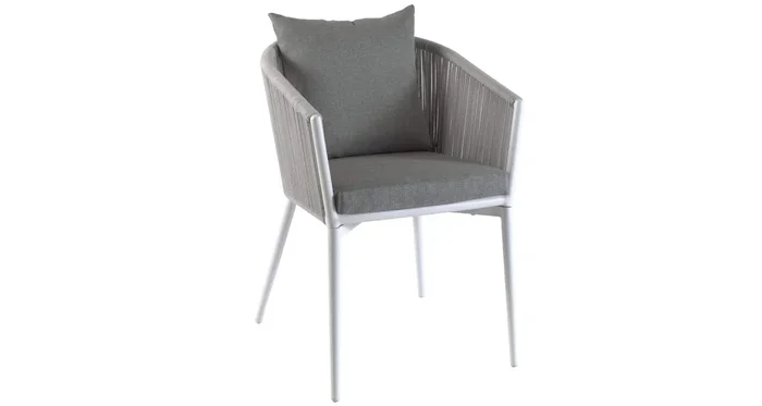 Fauteuil de jardin design moderne à cordes d&rsquo;oléfine Uno