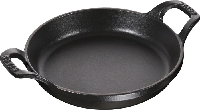 Forme de course 12 cm, ronde, noir, fonte