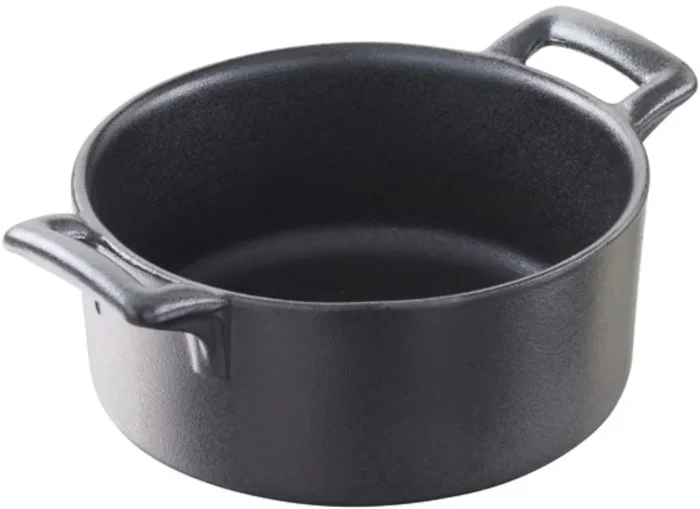 Forme de course rond, Ø 12 cm, look en fonte