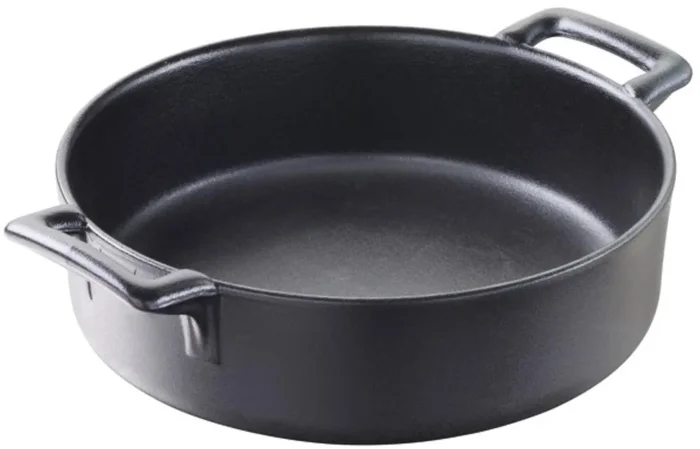 Forme de course Round avec poignées, Ø 19 cm, look en fonte