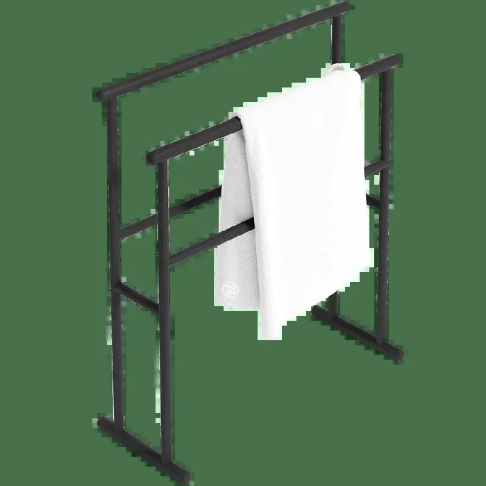 FREESTANDING TOWEL RAIL YOKU DARK OAK