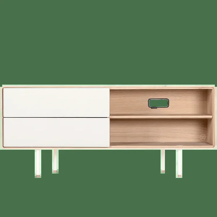 GAZZDA FINA SIDE BOARD WHITE OAK 150