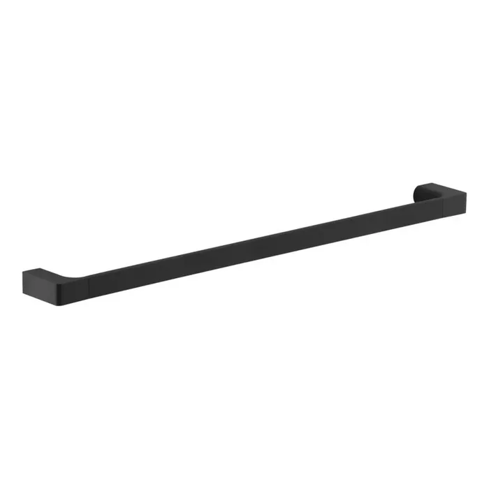 Gedy – Porte-serviettes mural PIRENEI 6,6×80 cm mat noir