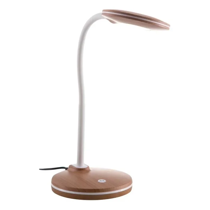 Globo – Lampe de bureau tactile flexible à intensité variable LED/4,6W/230V marron