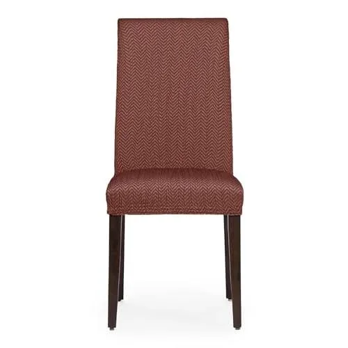 Housse de Chaise Extensible avec Dossier chaudière Lot de 2 Design Luz