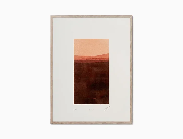 HUMUS watercolour print