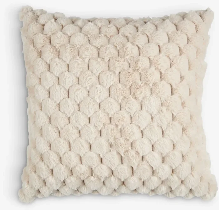 HVIDBLOMMECoussin HVIDBLOMME 45×45 beige