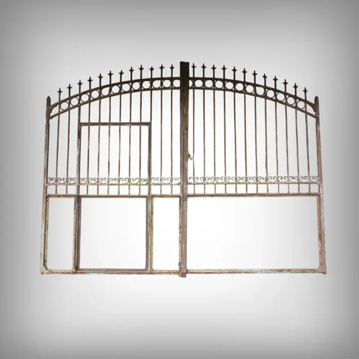 Important Portail de Propriété en Fer – 1ère partie XIXe