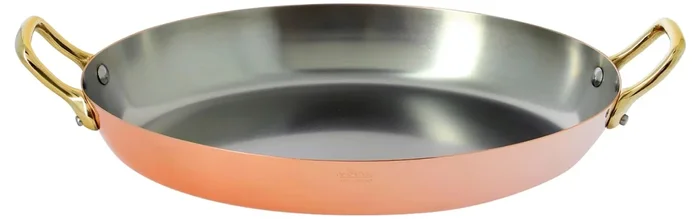 InocuIVRE FRYING PAN COPPEREDEL ACTEUR OVAL L: 32 cm