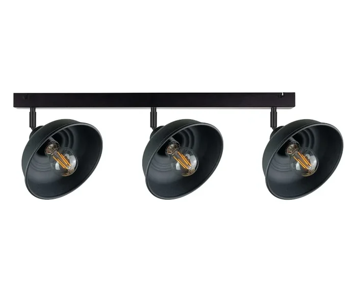 Keter Lighting Faun 3L monorail ceiling lamp E27 H 18.0cm