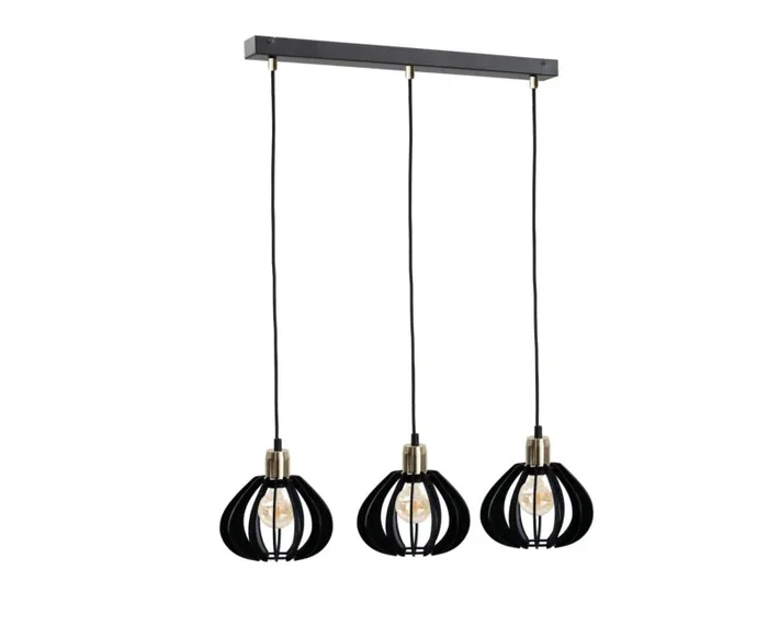 Keter Lighting Gemma 3L monorail ceiling lamp E27 H 120.0cm