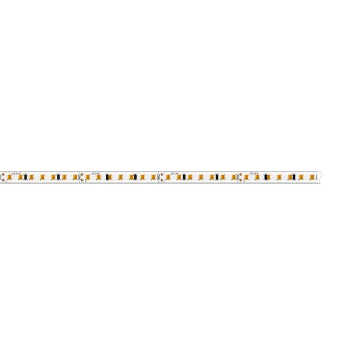 Klus Bande LED – largeur 0,7 cm, longueur 500 cm – 24Vdc – dimmable – 9,1W LED par mètre – 196 LED par mètre – IP65