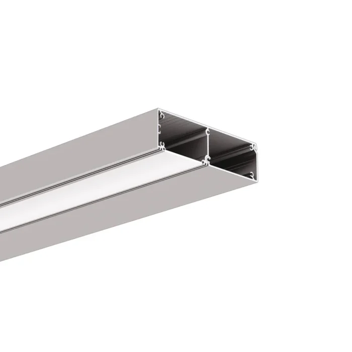 KLUS KIDES – profilé – 12.9 x 3.8 cm – argent anodisé