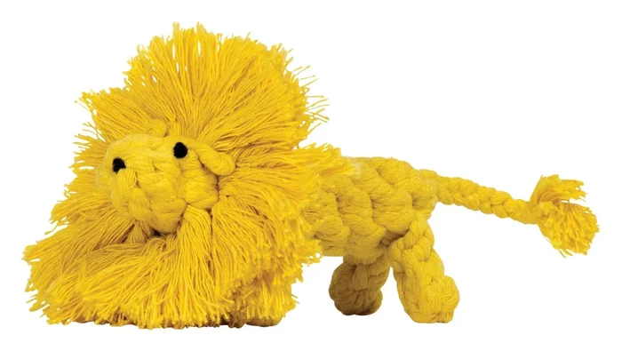 LABONI Jouet Lion Léo Coton 15x7x6 cm
