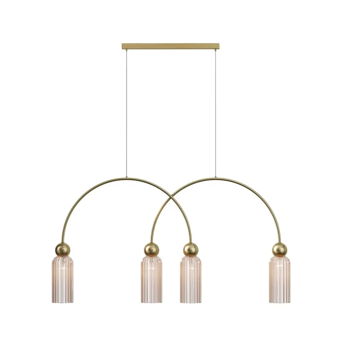 Lampada a sospensione Antic – Maytoni – Oro – MOD302PL-04CG