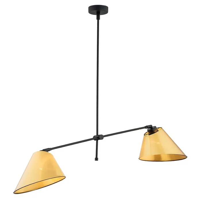 Lampe à suspension 2 flammes Aragon CLAVA (2 x 15W (max), E27)