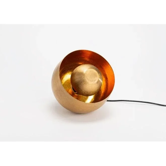 Lampe table Samuel dorée petit modèle – Amadeus
