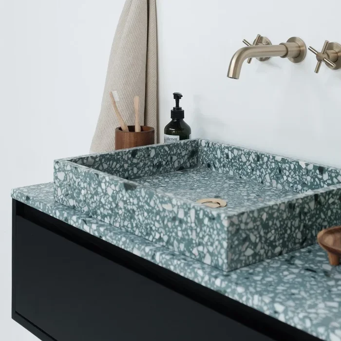 Lavabo George Terrazzo – Vert