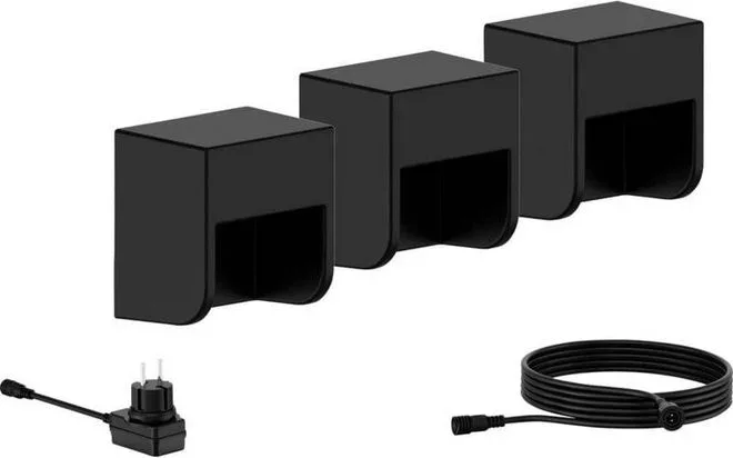 Led 8720169269439 Grits GardenLink Plafonnier à spot led led 4.5 w noir V178943 – Philips