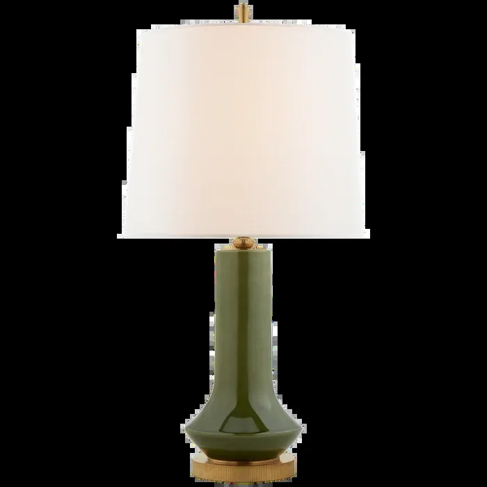 Luisa Large Table Lamp Emerald Green