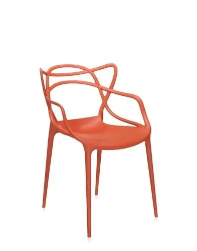 Masters, Chaise, Orange Rouille, Lot de 2