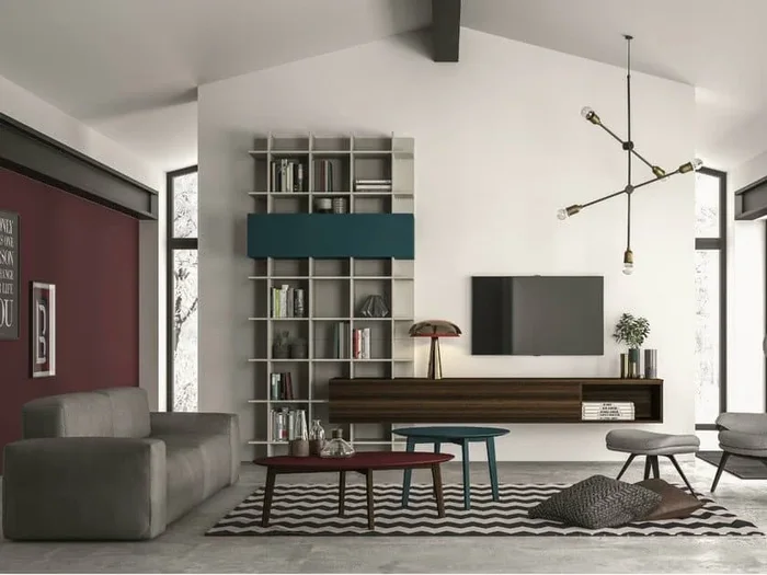 Meuble mural modulaire SLIM 106 By Dall’Agnese