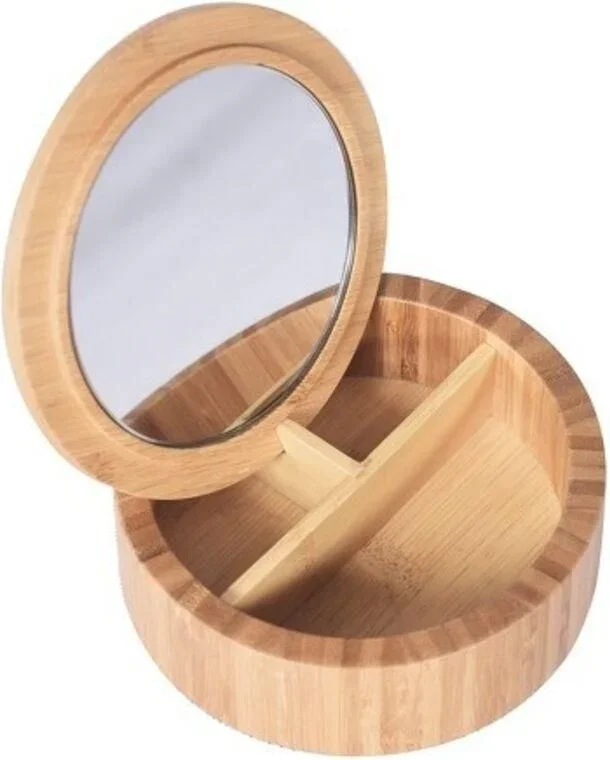 Miroir & Boîte à bijoux Bambou ovale alais Spirella