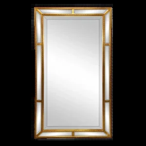 Miroir doré du XXe