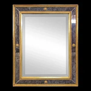 Miroir églomisé à deux patines néo classique