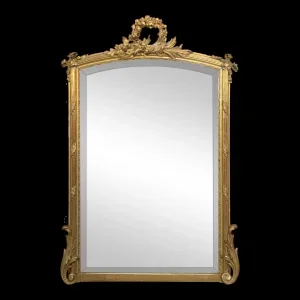Miroir en bois doré époque Napoléon III
