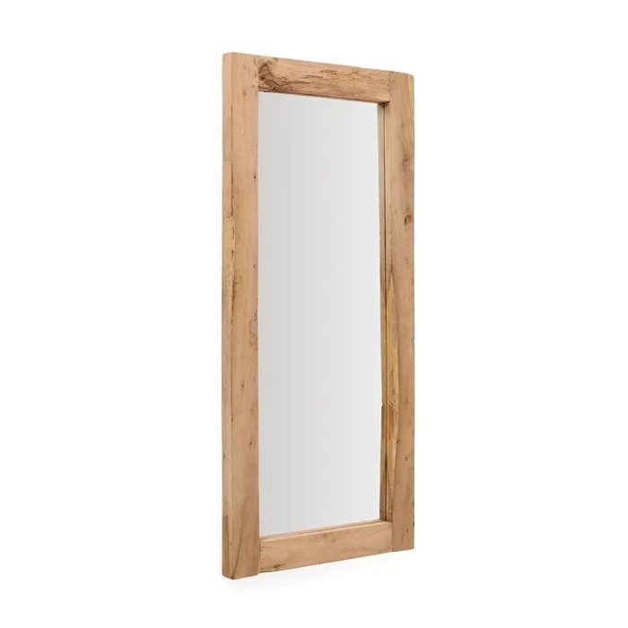 Miroir Maden en bois finition naturelle 80 x 180 cm