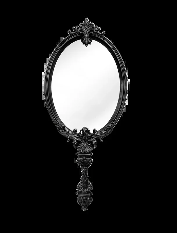 Miroir Noir Antoinette
