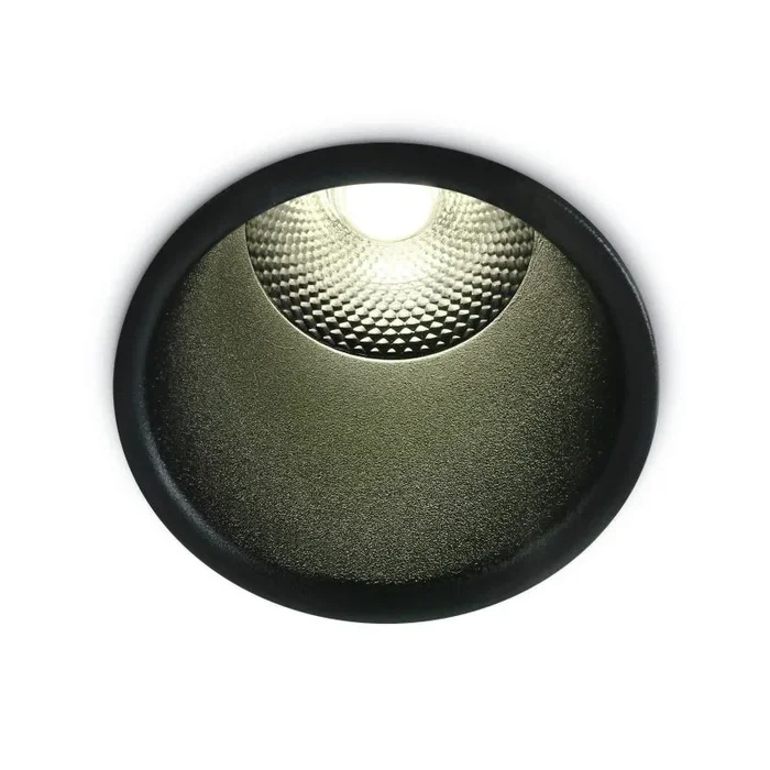 ONE Light Dark Light Pro – spot encastré – Ø 55 mm, Ø 50 mm encastré – 5W LED inclus – noir