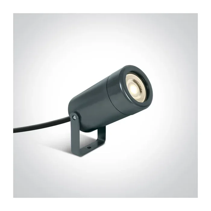 ONE Light GU10 Garden Spots – spot de sol sur piquet – Ø 6 x 11 cm – IP65 – anthracite