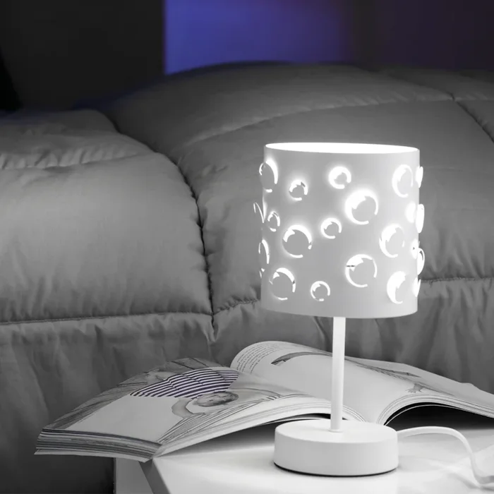 ONLI – Lampe de table BOLLICINE 1xE14/6W/230V 22 cm blanche
